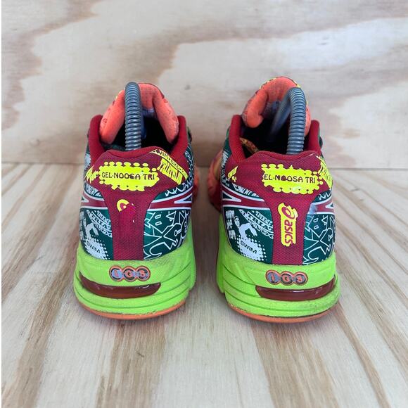 Asics - Noosa TRI 9 - Running Shoes - Red/Pink - Women's - 8 - T458N - Picture 6 of 9